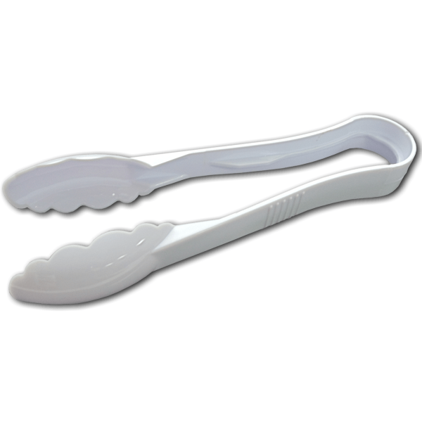 01_Щипцы фестончатые 230 мм (поликарбонат), Белый