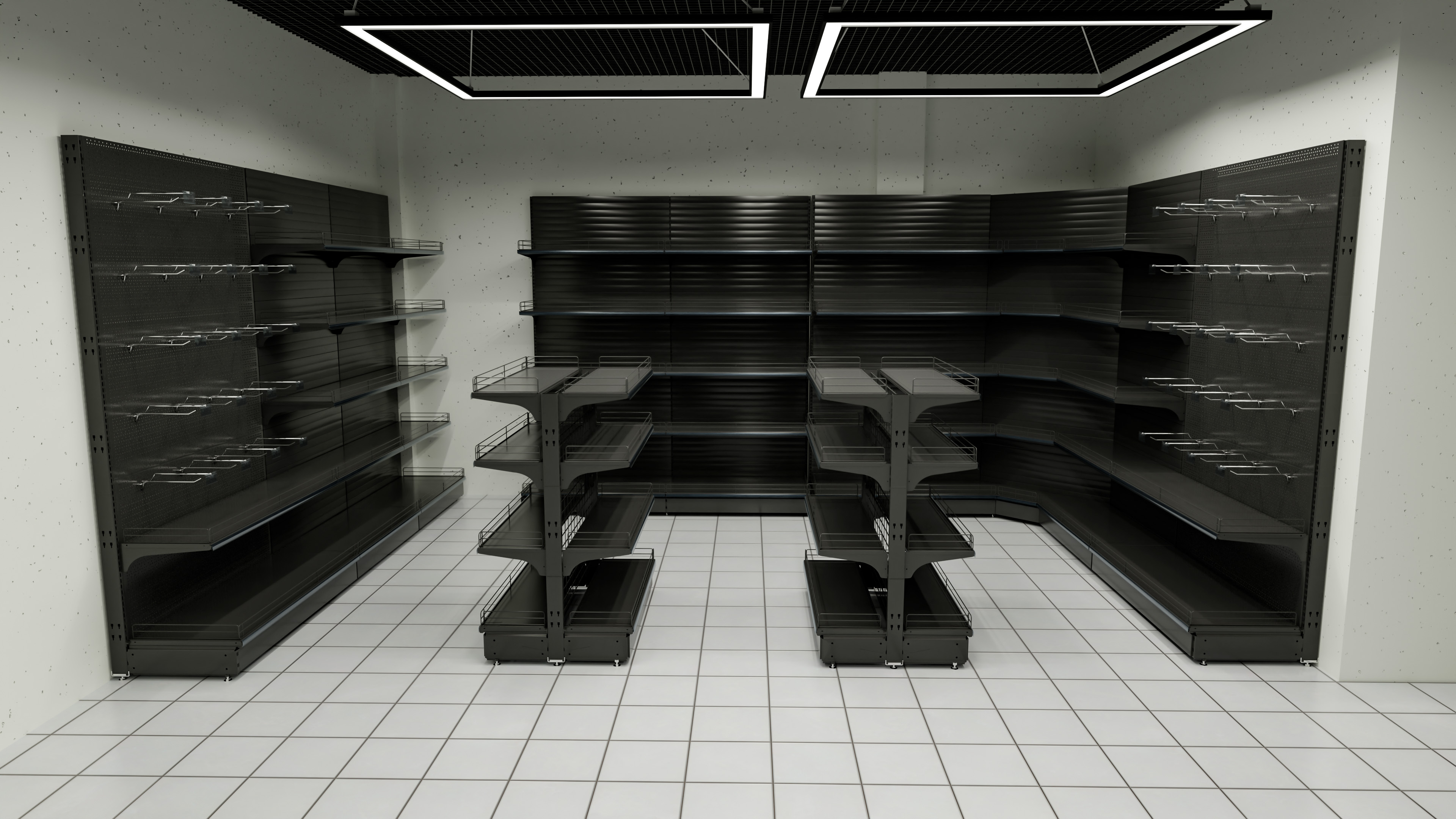 АЗС в темных тонах