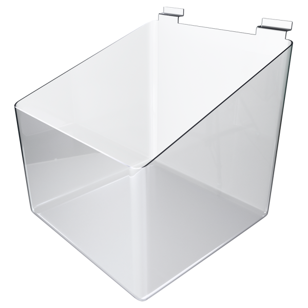 sk_Накопитель акриловый для экономпанели F361 высота 100-150мм, глубина 150мм, ширина 150мм, Прозрачный