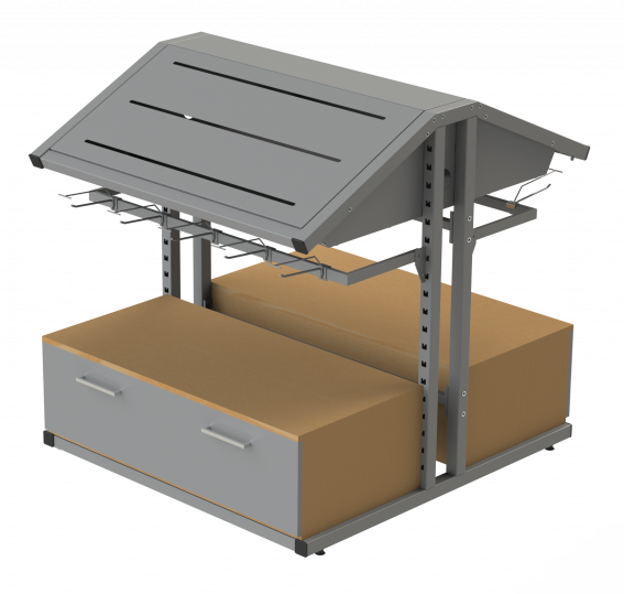 стол для выкладки телефонов