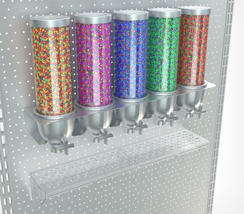 гравитационные контейнеры на стену