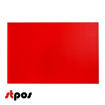 1_Доска разделочная EKSI,  600х400х18мм, пластик, красный