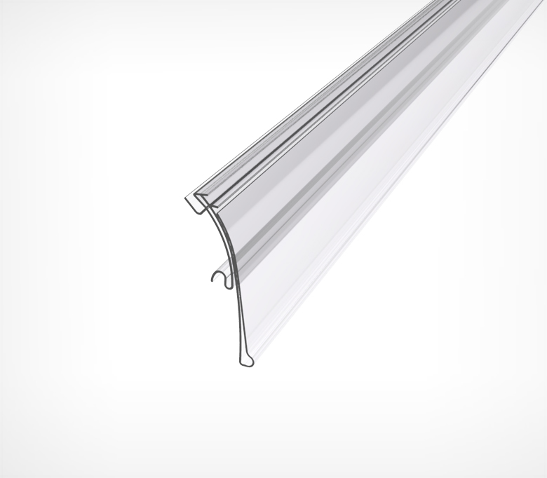 01_Ценникодержатель полочный HSAC 39 длина  988 мм БЕЛЫЙ 01_Ценникодержатель полочный HSAC 39 длина  988 мм БЕЛЫЙ