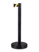 Столбик с лентой 2 метра PRO/ AIR328 черный