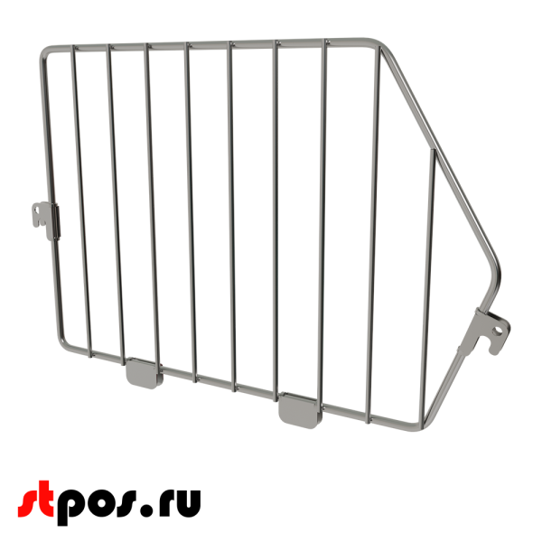 00_Разделитель для корзины сетчатой 300х200 мм ХРОМ