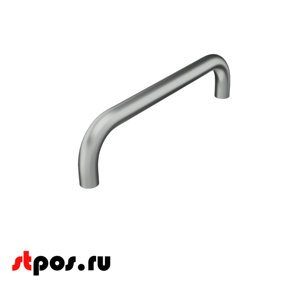 00_Отбойник прямой  500мм, хром