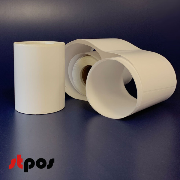 1_Термо-трансферная полуглянцевая этикетка  100х100х250, съемный клей (100х100мм, 250шт, вт40)