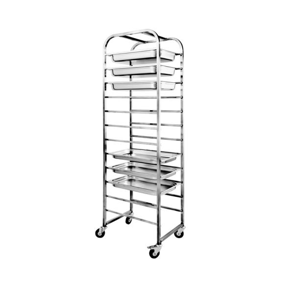 00_Тележка-шпилька для гастроемкостей ТШГ-12, Нержавеющая сталь