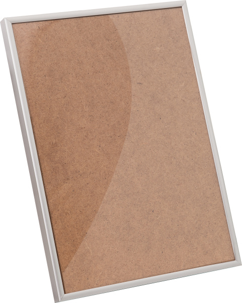 01_Алюминиевая рамка Нельсон ПН-01 А0 матовое серебро