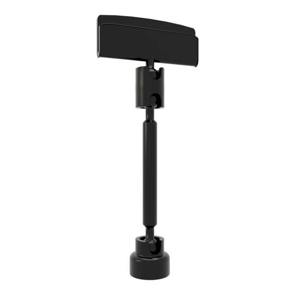 sk_Ценникодержатель на магнитном держателе MAG-CLIP, ножка  50 мм, Черный