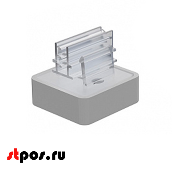 00_Магнитный держатель под углом 90 градусов к поверхности, 35х35х30мм, Белый