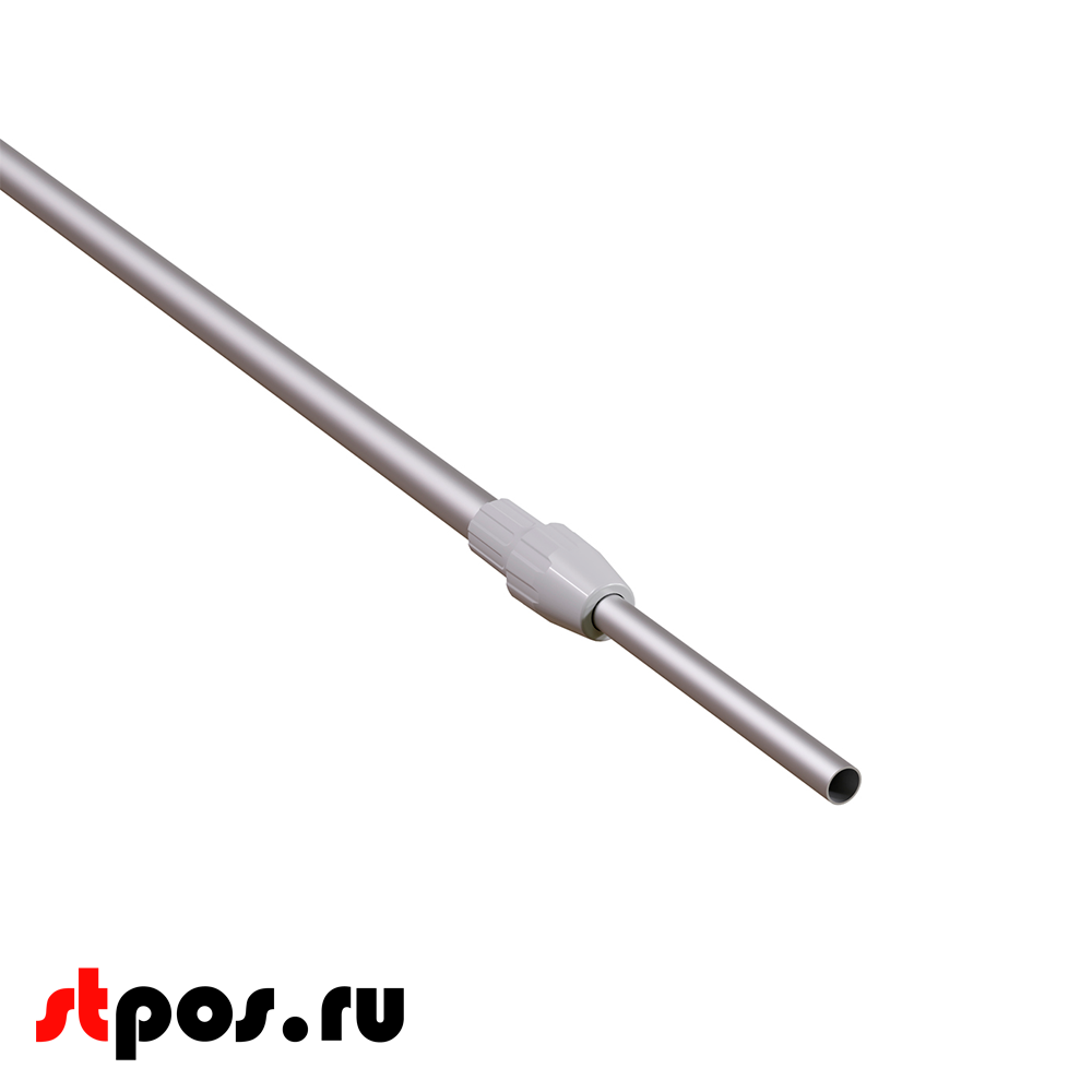00_Трубка алюминиевая телескопическая TEL-LOCK-ALUTUBE 1100-1400 мм, трубка серая, переходник серый 00_Трубка алюминиевая телескопическая TEL-LOCK-ALUTUBE 1100-1400 мм, трубка серая, переходник серый