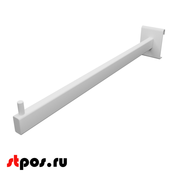 00_Консоль на сетку прямая, RAL9003, Белый