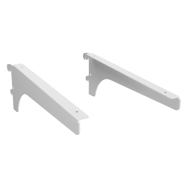 sk_Полкодержатель столешницы 200 мм (левый+правый), Глянец, RAL9016 Белый sk_Полкодержатель столешницы 200 мм (левый+правый), Глянец, RAL9016 Белый