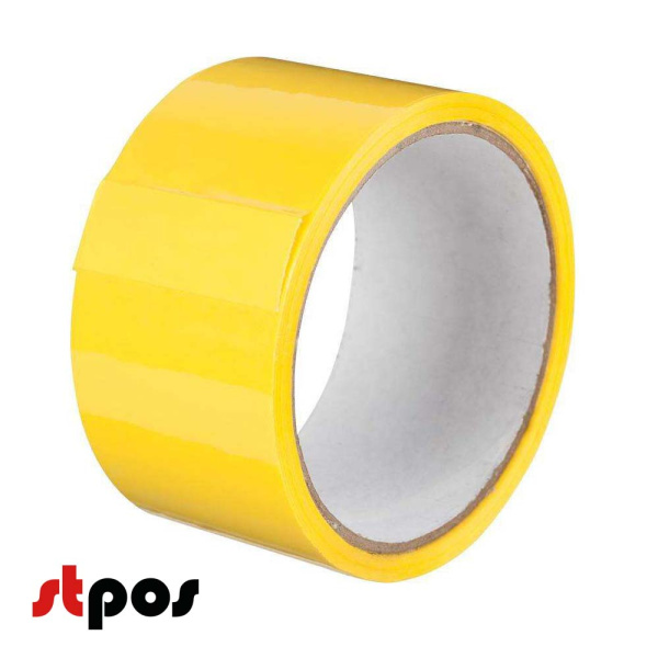 00_Лента упаковочная 48ммх66м Нова Ролл 204, желтый