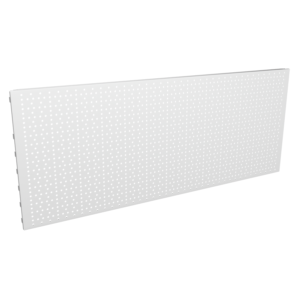 sk_Стенка перфорированная усиленная 400х1000 мм (унив. для 25/50 серии), Глянец, RAL9016 Белый sk_Стенка перфорированная усиленная 400х1000 мм (унив. для 25/50 серии), Глянец, RAL9016 Белый