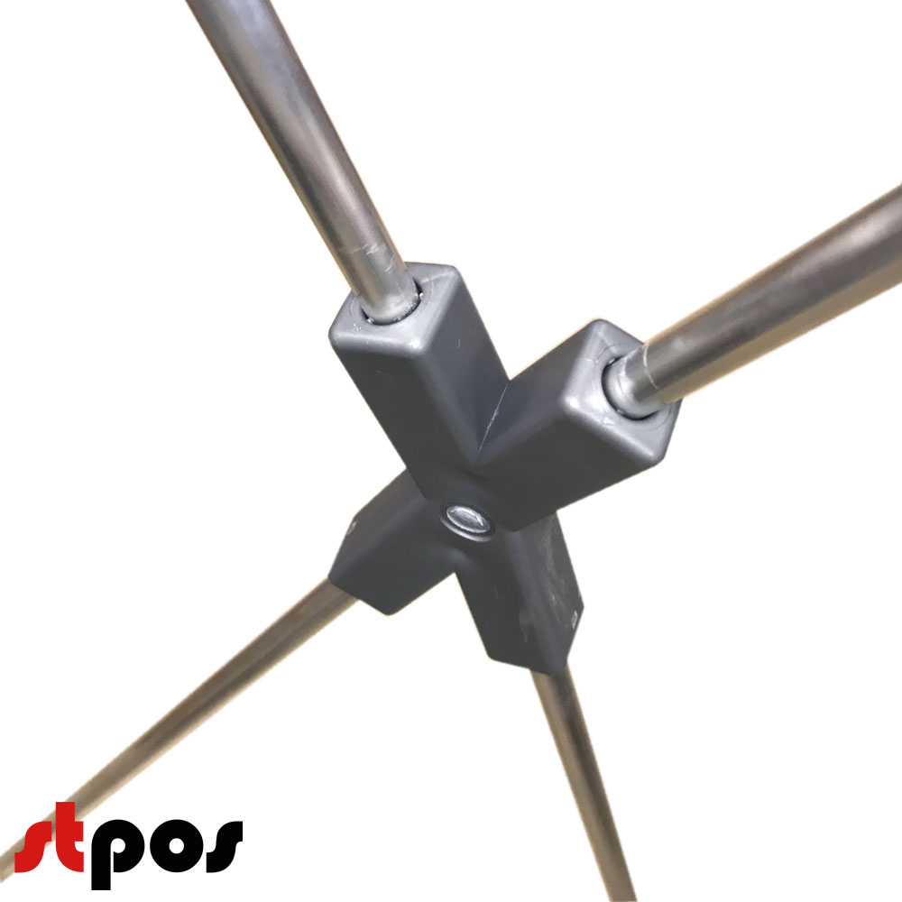 05_Мобильный стенд паук X-баннер