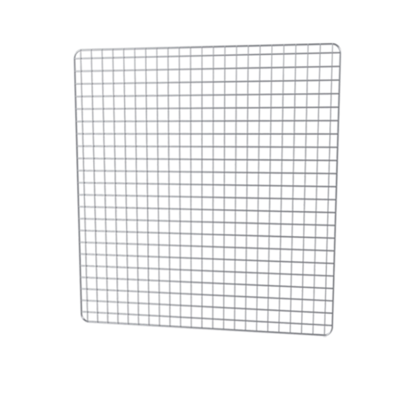 1С_Сетка торговая, решетка d8(4) мм, 1000х1000мм, Цинк-хром