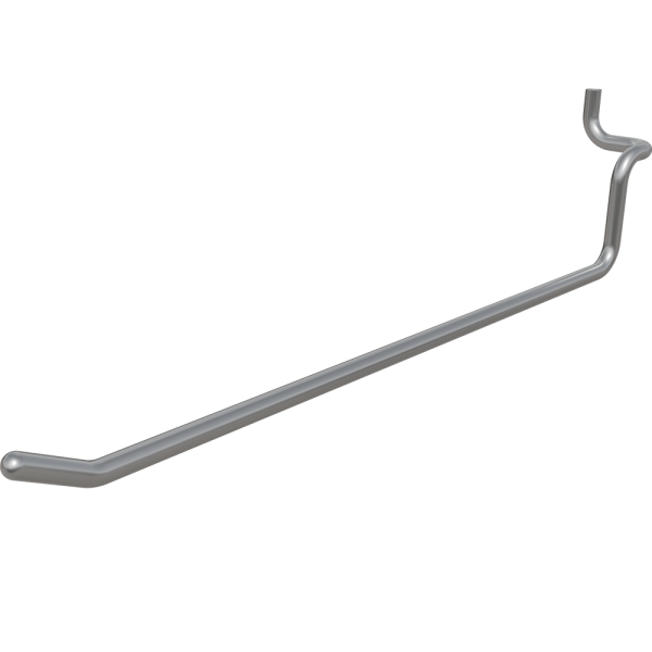 sk_Крючок для экономпанели одинарный 200мм, d4мм, Цинк