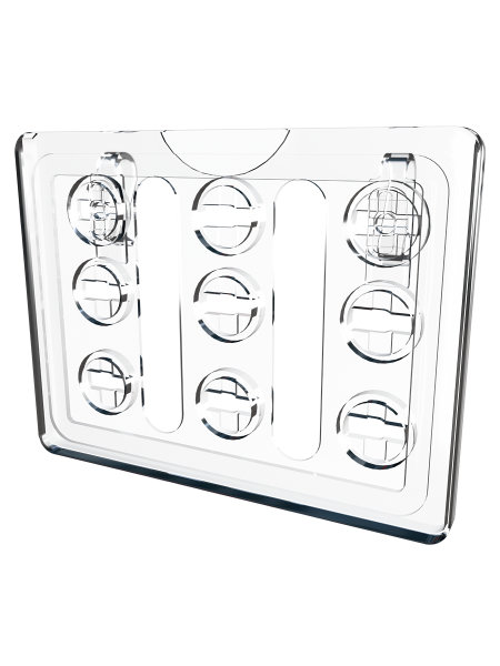 sk_Рамка ТЕХНО А7 прозрачная, прозрачный держатель TECHNO W-CLIP