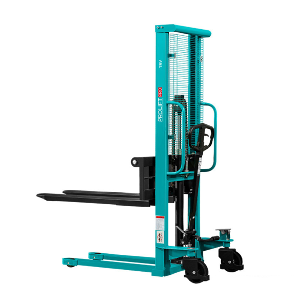 sk_Ручной гидравлический штабелер PROLIFT PRO TRV 1525, грузоподъемность 1500кг, 1660х1800х870мм