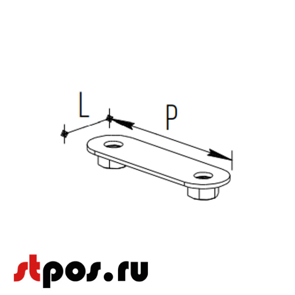 Пластина кронштейна консоли для колес.jpg