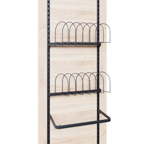 stpos_Кронштейн для шапок  GLS 005 (600мм) , Матовый, Черный