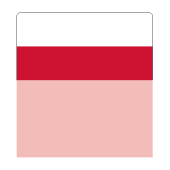 Шелфстоппер stpos ФЛАГИ (Польша) из ПЭТ 0,3мм в ценникодержатель, 70х75 мм, розовый
