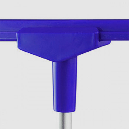 02_Универсальный Т-держатель пластиковых рамок Т-L, Синий