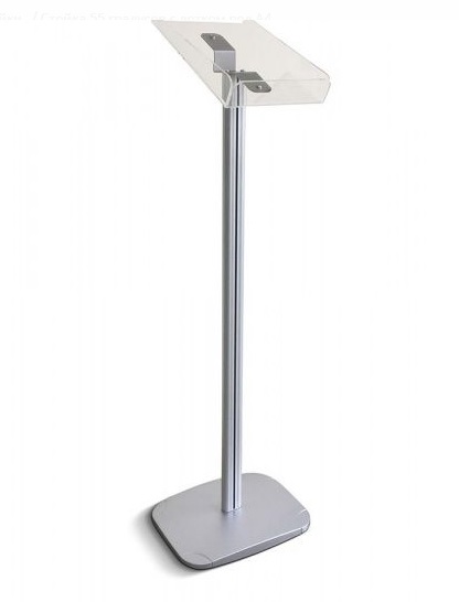 02_Стойка для рекламных материалов h-1м, лоток, под углом 55°