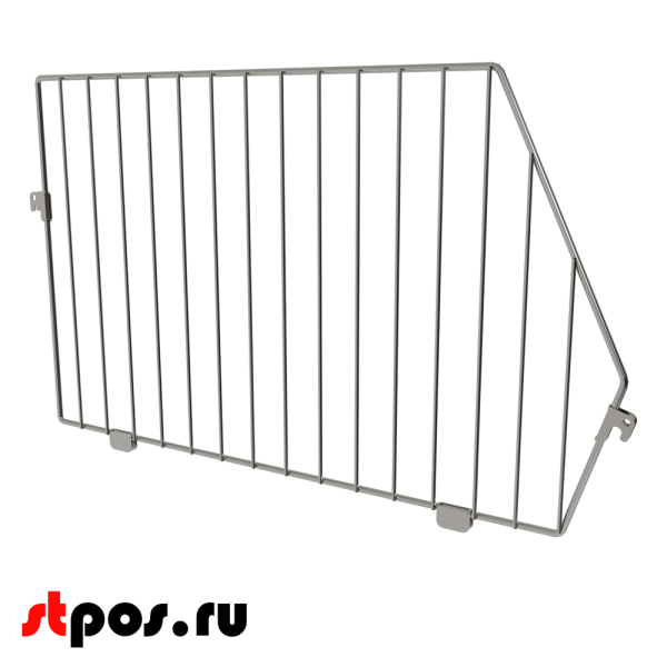 00_Разделитель для корзины сетчатой 500х300 мм ХРОМ