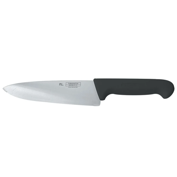 stpos_Нож поварской 250 мм, PRO-Line, черная ручка, P.L. Proff Cuisine