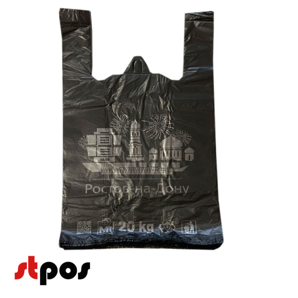 00_Пакет МАЙКА 28х50см, 5гр (100 штпласт, 30 упмеш) РОСТОВ ЧЕРНЫЙ