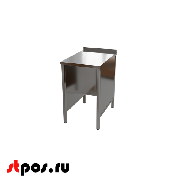 00_Ниша для ледогенератора 500х700х850, без дна, Нержавеющая сталь