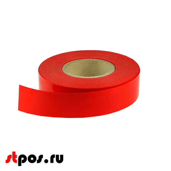 00_Вставка цветная в ценникодержатель COLOR-INSERT39 (100м), Красный