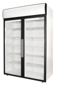Холодильный фармацевтический шкаф 1400л ШХФ-1,4 ДС (+1…+15), стеклянные распашные двери