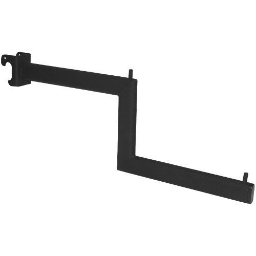 stpos_Кронштейн ступенчатый на овальную трубу 30х15мм  Rs (TOP) 109  Муар, черный