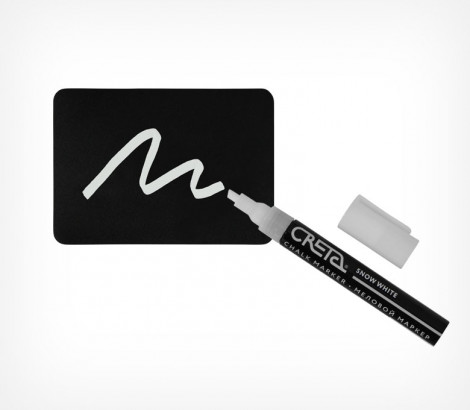 1_Маркер меловой на водной основе CRETA 5, БЕЛЫЙ