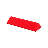 Подставка под меню АКРИЛОВАЯ А5 вертикальная, треугольное основание COLOR MENU BASE, Красный