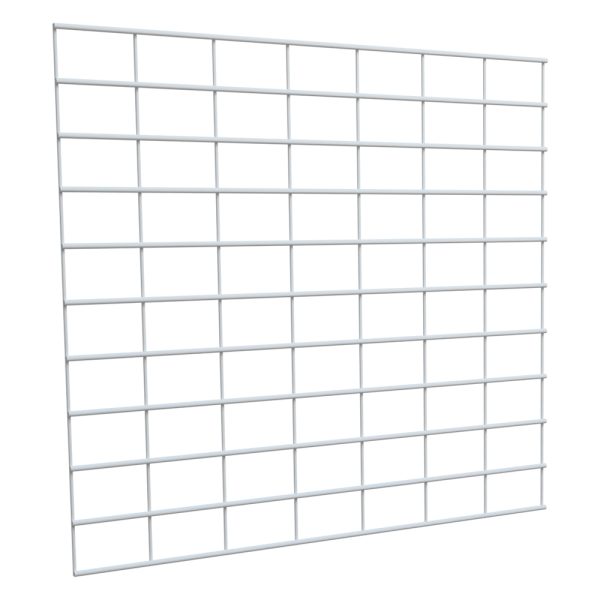 sk_Стенка сетчатая 500х500 мм (25 серия), Глянец, RAL9016 Белый 