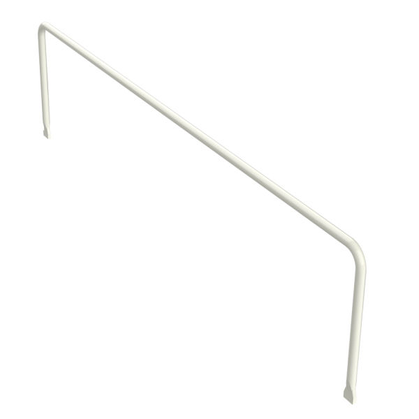 sk_Разделитель металлический прутковый 280мм, h80мм, d5мм MET-DIV80, Серый