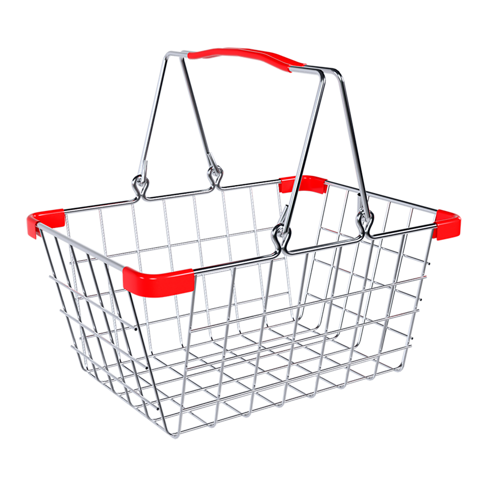 10л ХРОМ металлические корзинки