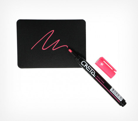 1_Маркер меловой на водной основе CRETA 1-3, РОЗОВЫЙ