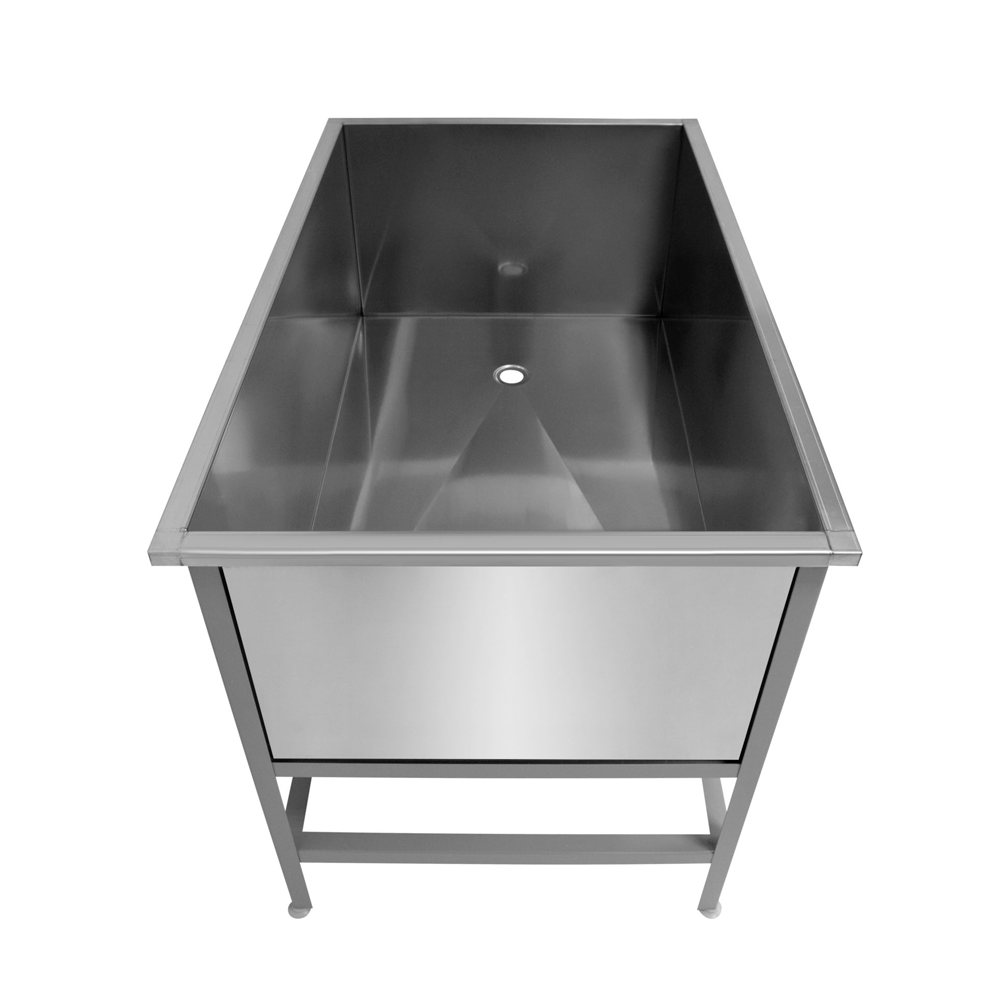 Ванна котломоечная односекционная ВК 1-8, Крашенный каркас