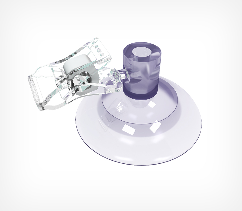 02_Силиконовая присоска с зажимом-прищепкой SC-CLAMP 0,50,100 мм