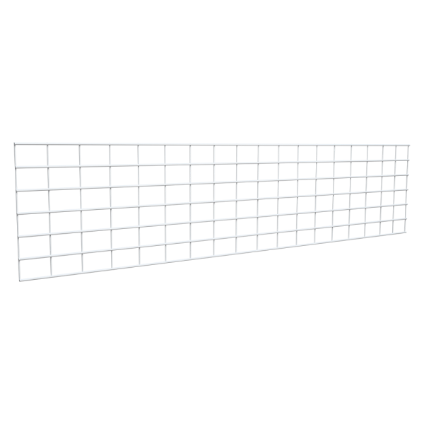 sk_Стенка сетчатая 300х1330 мм (25 серия), Глянец, RAL9016 Белый