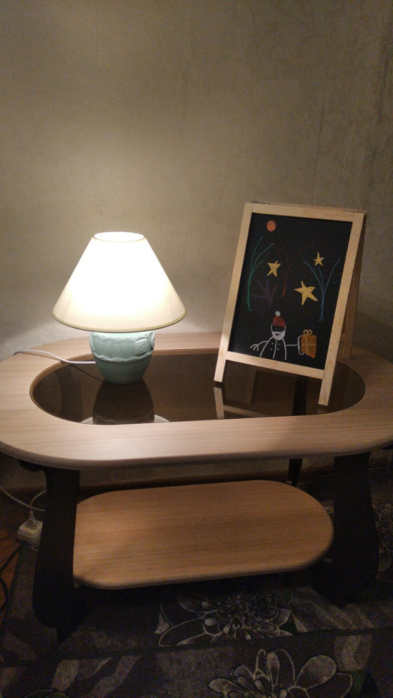 05_Штендер меловой настольный A4 двухсторонний