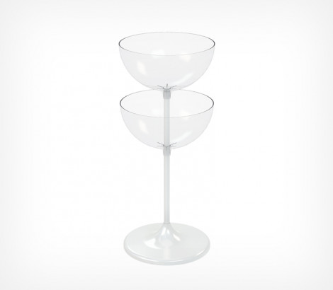 01_Дисплей UNIBOWL-TOWER-24, 24 л и 24 л, Белый