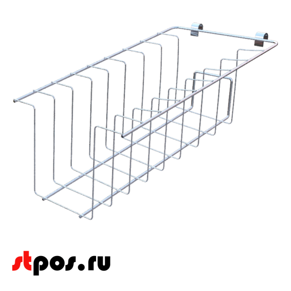 00_Кассета для сорочек 330х550х290мм, хром