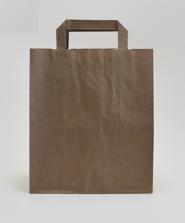 04_Крафт пакет 240х280x140 мм, Бурый, Набор 25 шт.